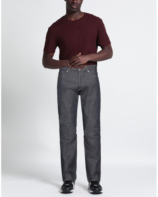 Maison Kitsuné Gray Jeans for men