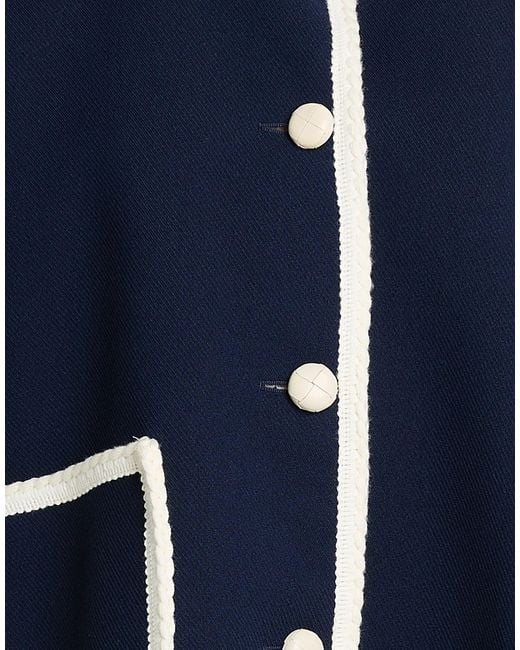 Vivetta Blue Jacket Polyester, Viscose, Elastane