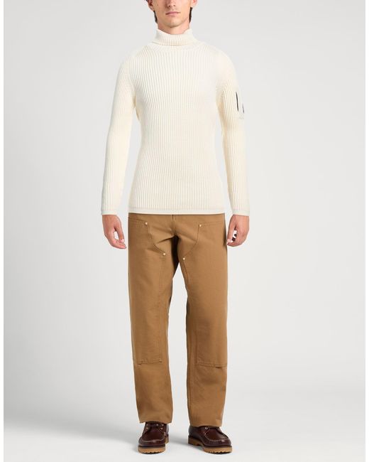 C P Company White Turtleneck for men