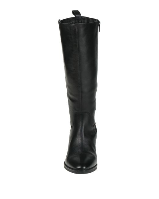 Top 3 Shoes Black Boot Leather