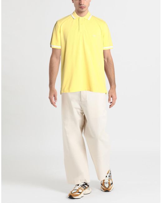 Sundek Yellow Polo Shirt for men