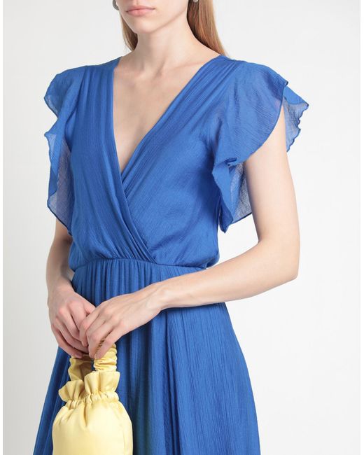 Relish Blue Maxi-Kleid