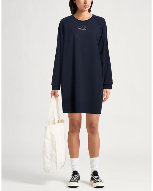 EA7 Blue Mini Dresses