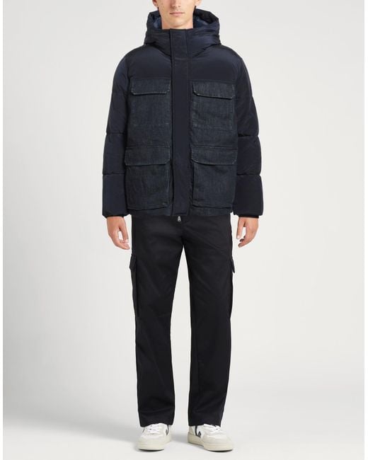 Dondup Blue Puffer Polyamide for men