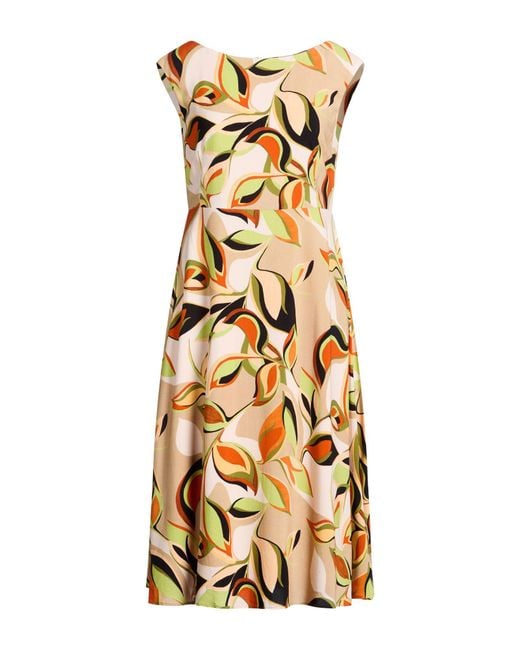 Diana Gallesi Metallic Midi Dresses