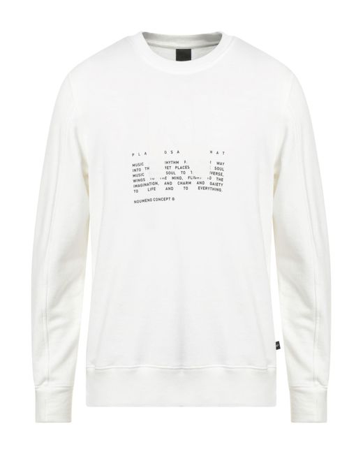 NOUMENO CONCEPT White Sweatshirt for men