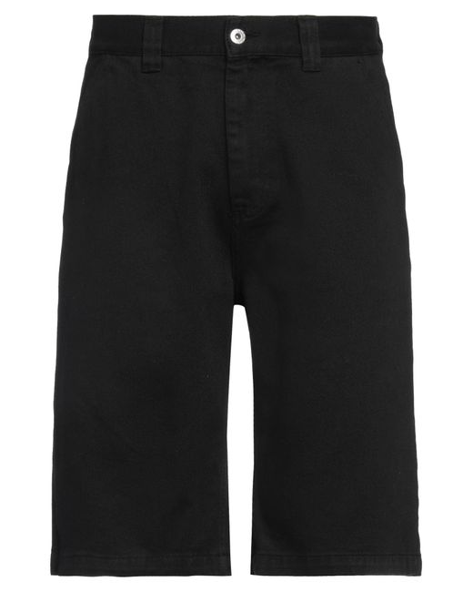 POLAR SKATE Black Shorts & Bermuda Shorts Cotton for men