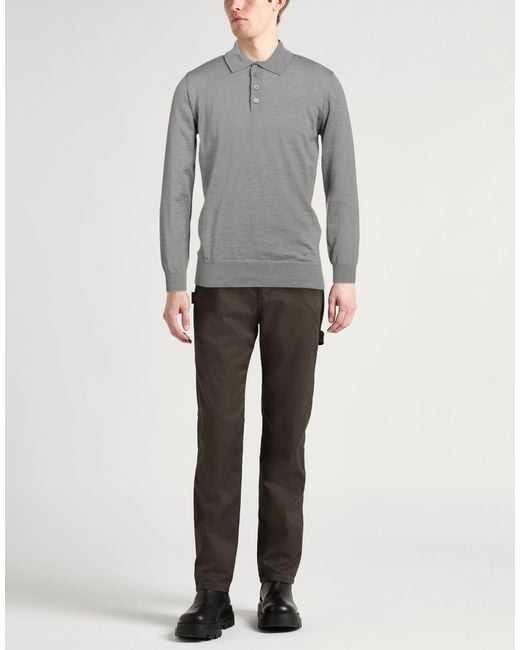 Emporio Armani Gray Jumper for men
