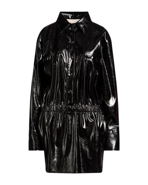 A PAPER KID Black Mini Dress Polyester