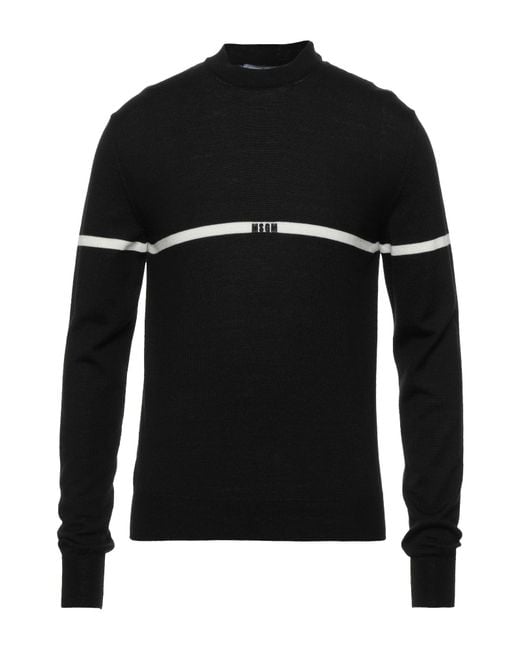 MSGM Black Sweater for men
