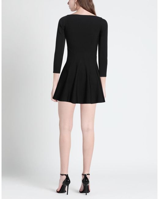 DSquared² Black Mini Dress