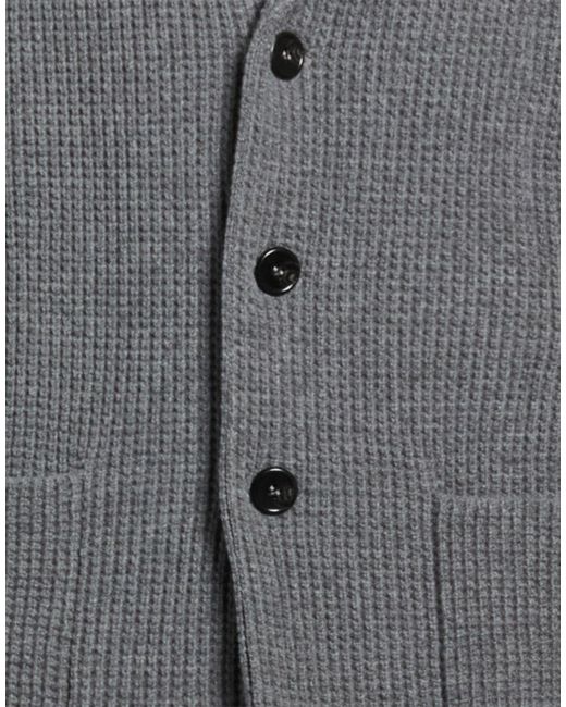 Hōsio Gray Blazer Wool, Polyester for men