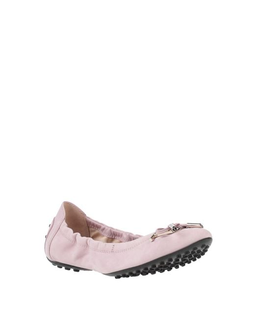 Tod's Pink Ballet Flats