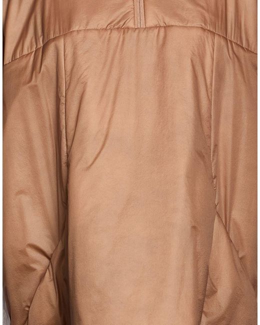 Herno Brown Laminar Light Cape Polyamide