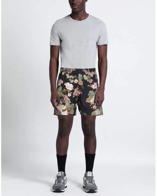 Amaranto Black Shorts & Bermuda Shorts for men