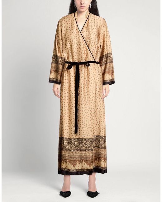 HANAMI D'OR Natural Sand Maxi Dress Viscose