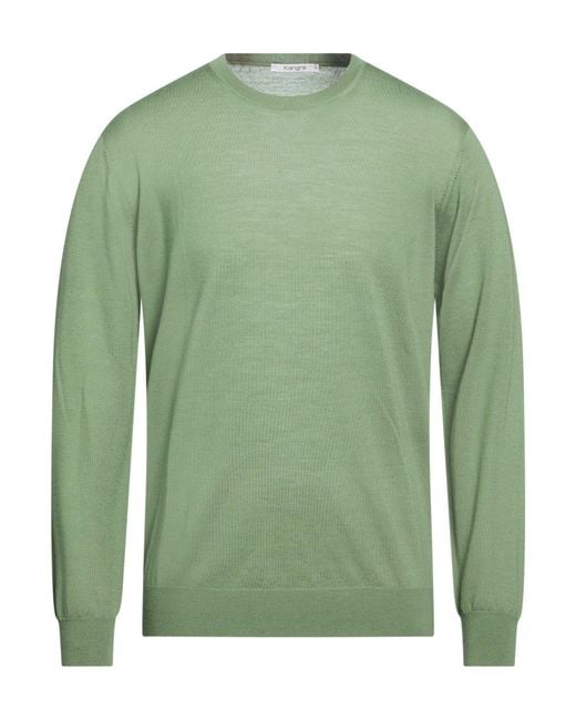 Pullover Kangra de hombre de color Green
