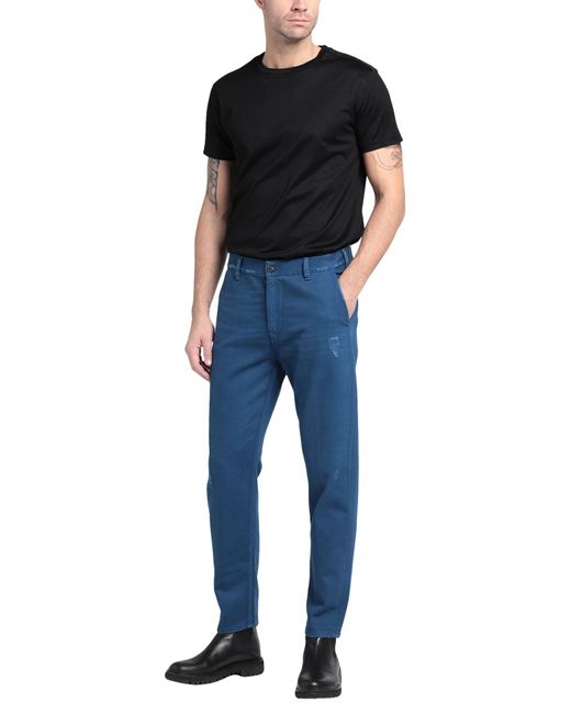 Roy Rogers Blue Bright Jeans Cotton for men