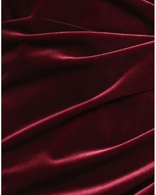 La Petite Robe Di Chiara Boni Red Midi Dress Polyester, Polyamide, Elastane