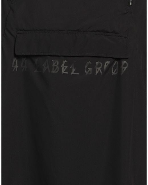44 Label Group Black Jacket Polyester for men