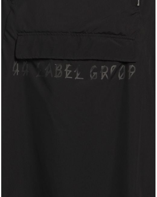 44 Label Group Black Jacket Polyester for men