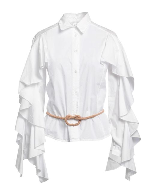 Camicia di Souvenir Clubbing in White