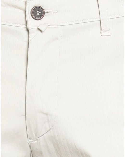 Avignon White Pants Cotton, Elastane for men
