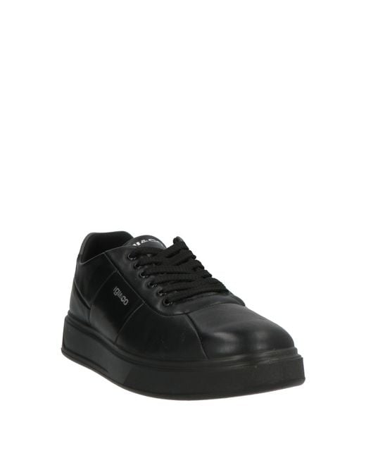 Igi&co Black Sneakers Leather for men