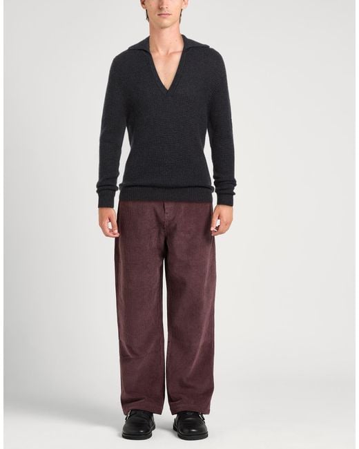 Alpha Studio Blue Sweater Merino Wool for men