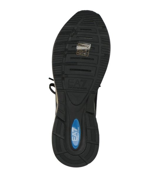 EA7 Black Trainers for men