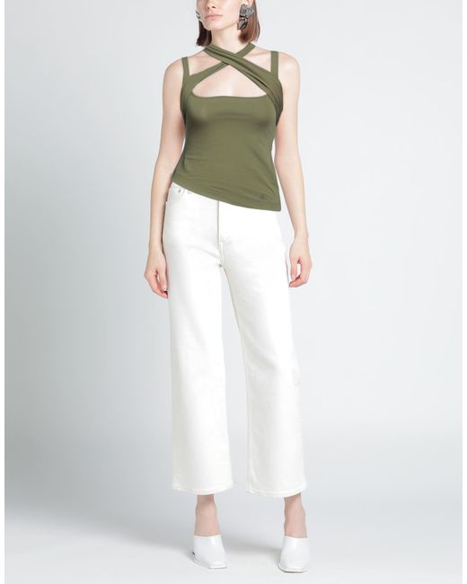 The Attico Green Top