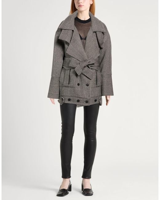 Batakovic Gray Coat Wool, Cashmere