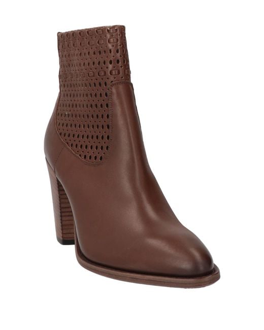 Pantanetti Brown Ankle Boots