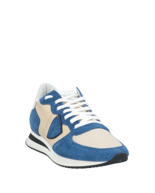 Philippe Model Blue Trainers for men