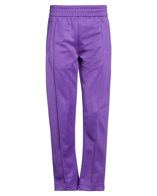 Palm Angels Purple Pants for men