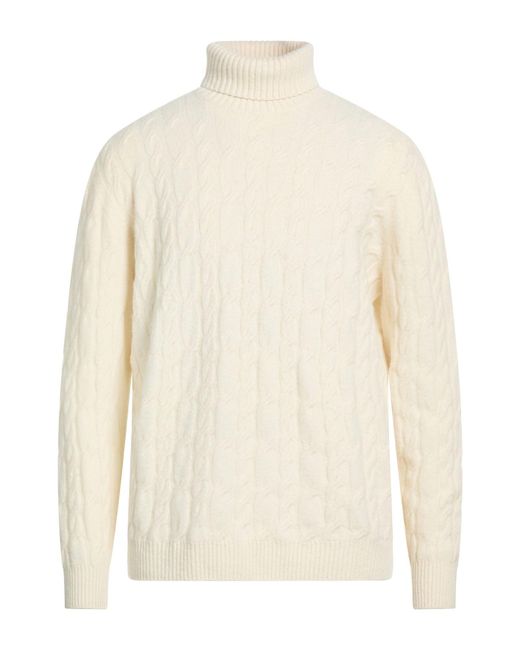 Kangra White Turtleneck for men