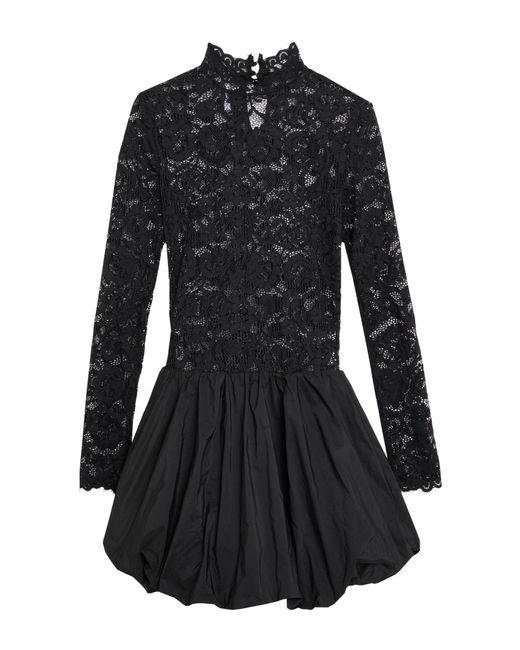 Imperial Black Mini Dress Polyamide, Rubber, Elastane, Polyester