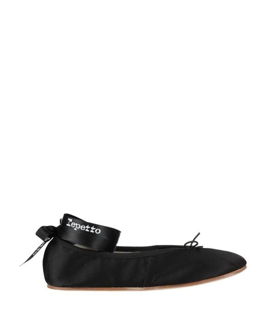 Repetto Black Ballet Flats