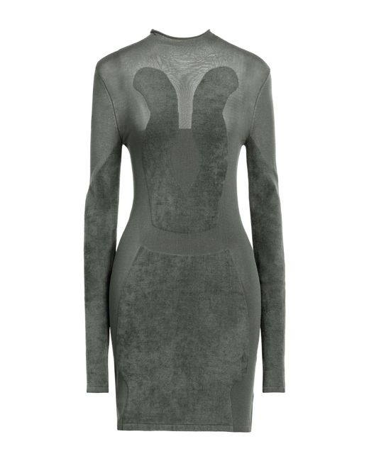 Dion Lee Gray Mini Dress