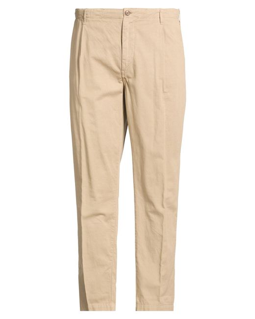 40weft Natural Pants Cotton, Linen, Elastane for men
