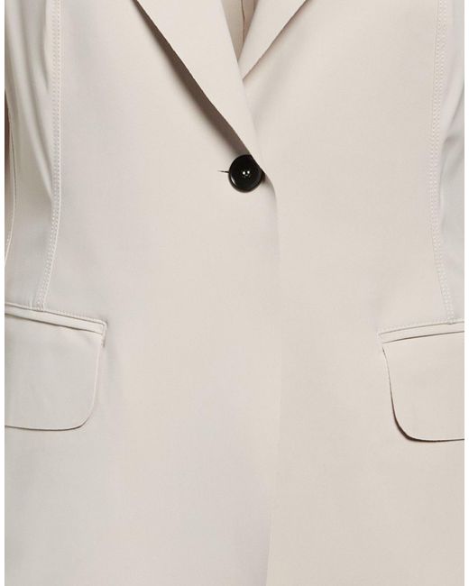 High White Light Blazer Nylon, Elastane