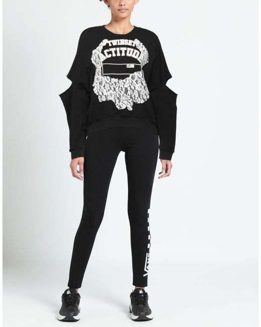 Twinset Black Sweatshirts