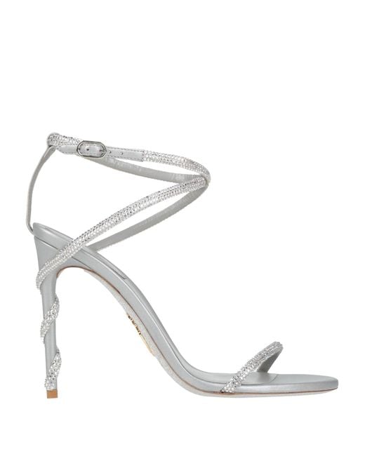 Rene Caovilla Metallic Sandals
