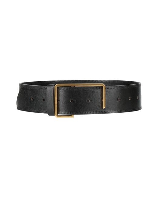 Zadig & Voltaire Black Belt Cow Leather