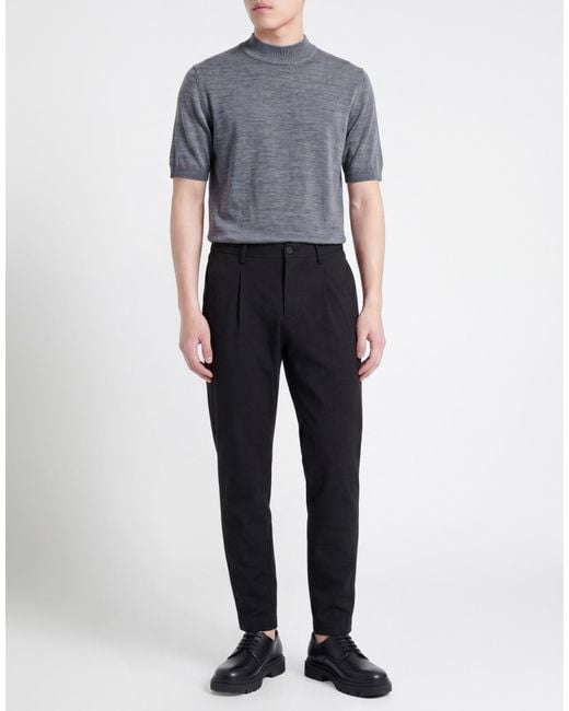 AT.P.CO Black Trouser for men