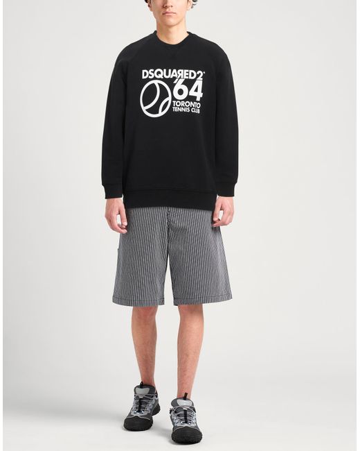 DSquared² Black Sweatshirt for men