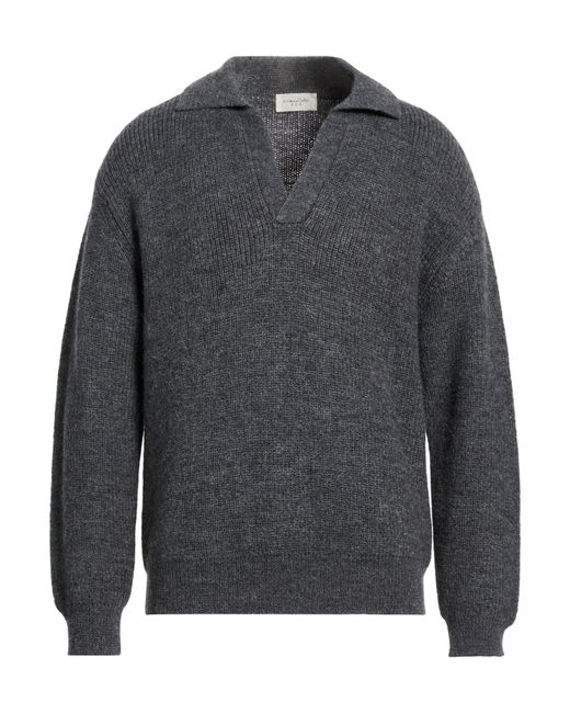 Tintoria Mattei 954 Gray Jumper for men