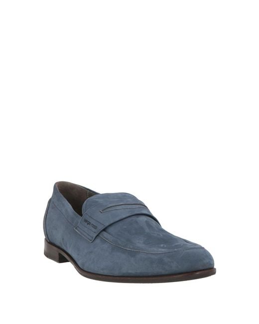 Sergio Rossi Blue Loafers for men