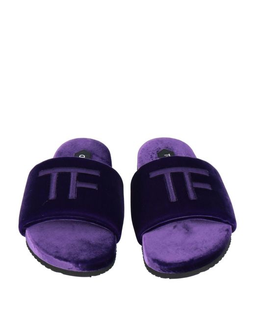 Tom Ford Blue Sandals