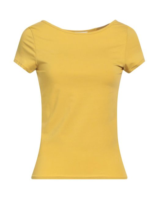 Alpha Studio Yellow T-shirt
